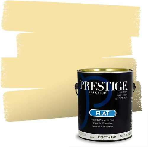 Miniatura 90 de PRESTIGE Paints Exterior Paint and Primer In One, 1-Gallon, Satin, Comparable Match of Benjamin Moore* Royal Linen* 931BM-PCM