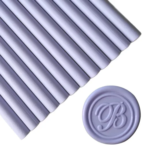 Miniatura 19 de Seal - 12 barras de cera para sellar cera con pistola de pegamento, palitos de cera para sellar cera, ideales para tarjetas, sobres, envoltura