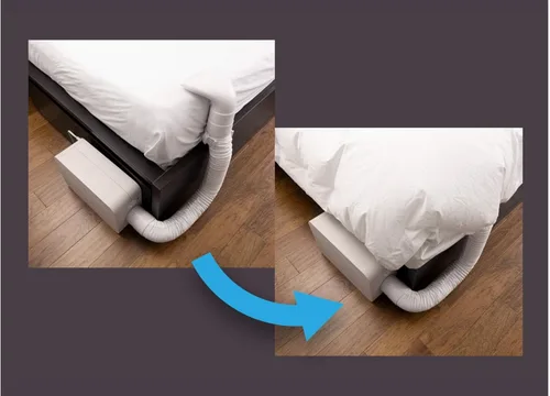 Miniatura 6 de BedJet 3 Climate Comfort para camas, ventilador de refrigeración + paquete de aire de calefacción con sábana de nube