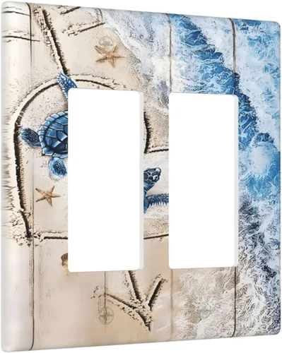 Miniatura 73 de Cubiertas Decorativas para Placas de Interruptor Abstracto Moderno de Mediados de Siglo Arco Boho Sol Dorado Hoja 1 Gang Placa de Pared Cubierta