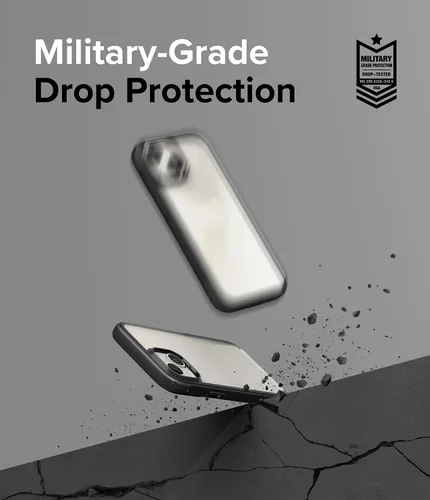 Miniatura 6 de Ringke Fusion Bold - Funda para iPhone 15, lados texturizados para agarre, tecnología antiamarilleo, parte trasera transparente para mostrar el Negro