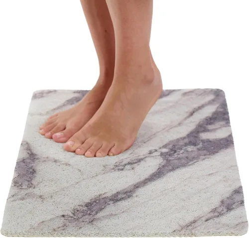 Miniatura 144 de Tapete de ducha antideslizante para bañera - Tapete de baño de lufa para baño - Tapete de baño de 40 x 16 pulgadas - Alfombra de baño antideslizante