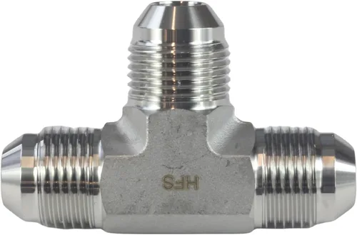 Miniatura 2 de HFS (R) acero inoxidable 304 JIC camiseta acampanada 1/2" JIC macho