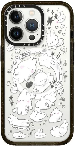 Miniatura 135 de Funda Impact de CASETiFY para iPhone 13 Pro Max con Magsafe - Estuche Claro Cuento de Invierno - Claro Negro Estuche transparente Winter Tale