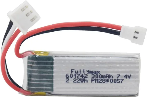 Miniatura 4 de sea jump 3 unids 7.4 V 300 mAh batería de litio+1to3 línea de conversión de carga para WLToys F959 XK DHC-2 A600 A700 A800 A430 planeador remoto