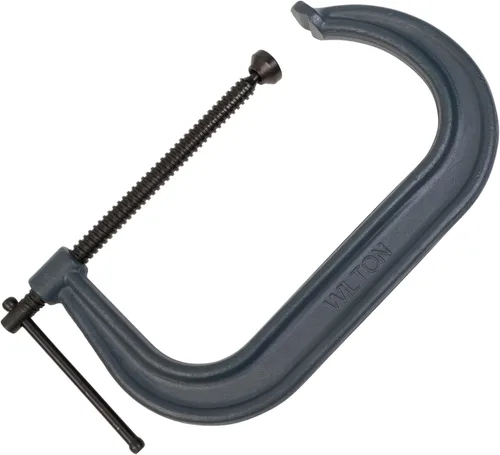 Wilton Abrazadera en C, 10-1/8" de apertura, 5-7/8" de garganta, 8000 libras de fuerza de sujeción (Modelo 410)