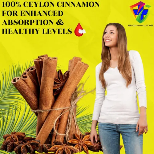 Miniatura 7 de BioImmune Suplemento de berberina potencia sinérgicamente mejorada, canela de Ceilán para una mayor absorción y efectos sinérgicos para niveles