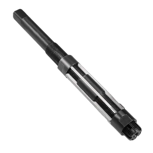 Miniatura 6 de uxcell Escariador de mano ajustable 10-10.75mm de acero de alta velocidad H8 de 6 hélices rectas herramienta de fresado cortador de fresado métrico