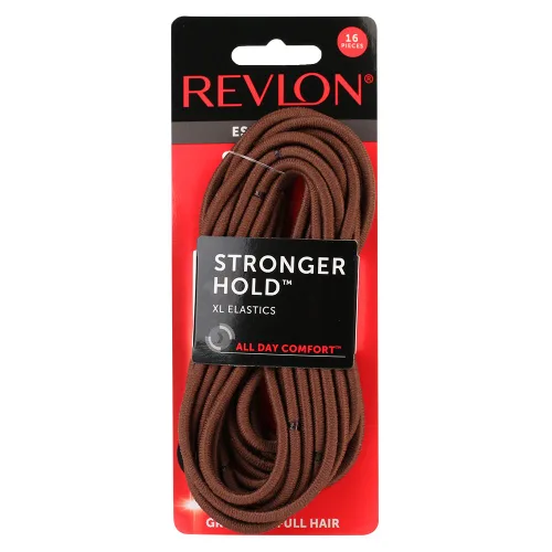 Miniatura 9 de Revlon Elásticos para el cabello extra gruesos, color negro, 15