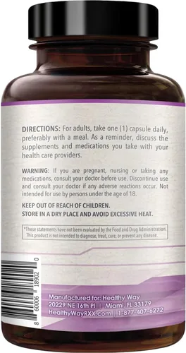 Miniatura 8 de Suplemento de pterostilbeno de 150 mg – Suplemento antioxidante una vez al día para un envejecimiento saludable para la piel y el cerebro inmune