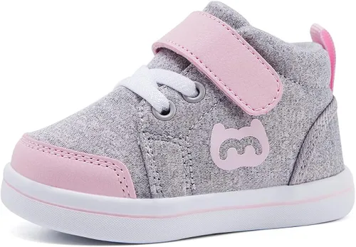 BMCiTYBM Zapatos para bebé niño y niña suaves antideslizantes ligeros para caminar en el primer paso 6 9 12 18 24 meses