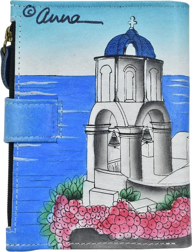 Miniatura 14 de Anna by Anuschka Cartera de mujer pintada a mano de cuero genuino para mujer