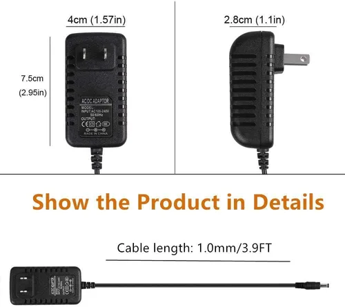 Miniatura 2 de Cargador adaptador de CA compatible con MTD Troy Bilt Yard Man 725-06121A Cable de cortacésped PSU