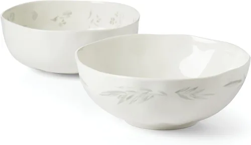 Miniatura 11 de Lenox 894223 Oyster Bay - Vajilla de 12 piezas, servicio para 4, color blanco