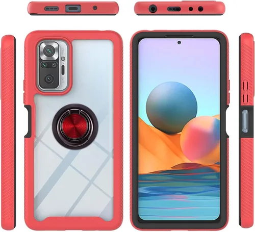 Miniatura 28 de Funda compatible con Xiaomi Poco M5s 4G, compatible con Redmi Note 10 4G / Note 10S 4G / Note 11 SE (India), funda para teléfono 3 en 1, color azul