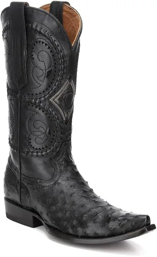 Miniatura 2 de Cuadra Full Quill Avestruz Botas Occidentales 2B41A1