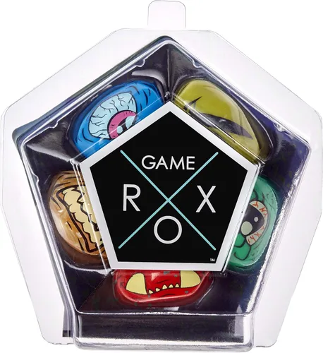 Miniatura 2 de MGA Entertainment GameRox Stone Flipping Game Starter Pack para 2 jugadores, monstruos y alienígenas (paquete de 2)