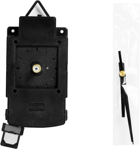 Miniatura 5 de 0.72inch Long Shaft Quartz Clock Movement Wall Clock Kit de reparación (negro)