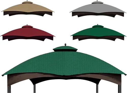 Miniatura 14 de SCOCANOPY - Toldo de repuesto color Beige Claro Ripstop para gazebo Lowe's Allen Roth 10 x 12 Modelo #GF-12S004B-1 / GF-12S004BTO Ripstop beige claro