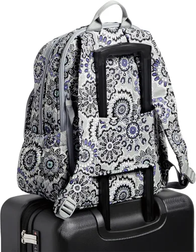 Miniatura 6 de Vera Bradley - Mochila Campus de algodón para mujer