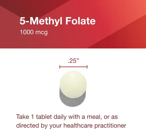 Miniatura 7 de PROTOCOL FOR LIFE BALANCE 5-metilfolato 1,000mcg - Biodisponibilidad superior de metilfolato - para apoyo cerebral - Suplemento de folato