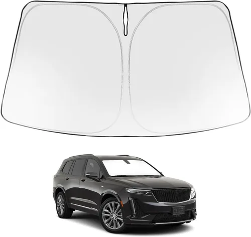 Miniatura 313 de Proadsy Parasol para parabrisas actualizado 2025, ajuste personalizado Dodge RAM 1500 2Dr 2019-2024 2025, 4 capas, plegable, protector de parasol