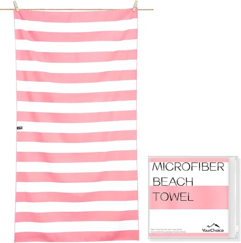 Miniatura 28 de Your Choice - Juego de toallas de microfibra de secado rápido para playa, viajes, natación, piscina, campamento, actividades al aire libre y toalla