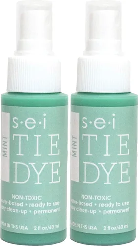 Miniatura 26 de S.E.I. Botella de spray de teñido anudado de caléndula: 2 oz. Spray de tinte de tela no tóxico, tinte permanente para ropa DIY, One Step