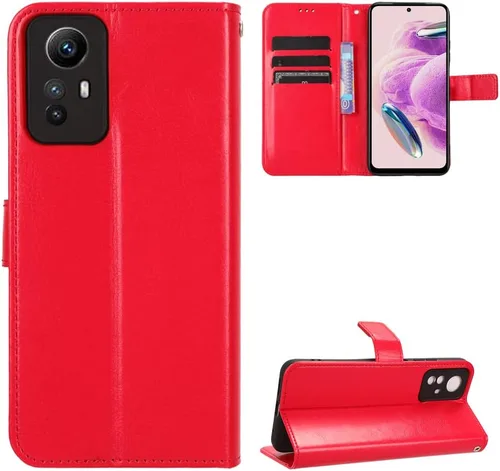 Miniatura 73 de Funda para Boost Mobile Celero 5G + Funda de piel con tapa para Boost Mobile Celero 5G Plus, color negro