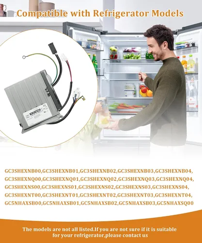 Miniatura 5 de Inversor de compresor de refrigerador W10133449 (VCC3 1156 09 A 52) se adapta a Whirlpool Kenmore Kitchen Aid Jenn Air, 519306000 Inversor Board