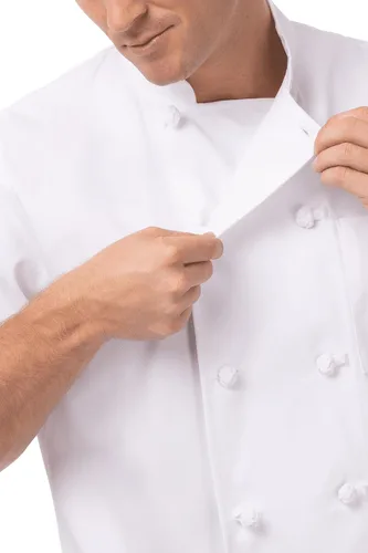 Miniatura 3 de Chef Works Abrigo de chef Tivoli para hombre
