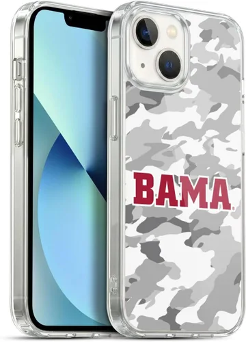 Miniatura 145 de Head Case Designs Funda de gel suave con licencia oficial de la Universidad de Alabama UA Collage compatible con Apple iPhone 13 Pro Max