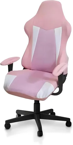 Miniatura 13 de Fundas para Sillas Gaming Solamente, Elásticas Suaves Gruesas de Malla Transpirable Resistentes a Rayones Funda de Asiento para Silla Gaming con 2