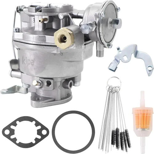 KIPA Carburador de repuesto para Rochester 1 barril Chevy camión 235Cu 3.8L 3852cc 6 cilindros 4.8L Motores 1957-1961 estrangulador automático con