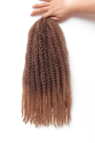 Miniatura 37 de Cabello trenzado Marley Twist de 18 pulgadas, extensiones sintéticas suaves, esponjosas y versátiles para estilos de aspecto natural, perfecto