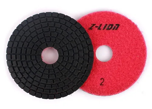 Miniatura 5 de Z-Lion Dimoand - Almohadilla de pulido de 3 pasos, muela abrasiva abrasiva de 4 pulgadas para piedra de ingeniería de mármol de granito 3 piezas/lote