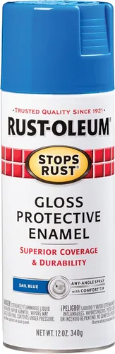 Miniatura 77 de Rust-Oleum 285092 - Pintura en aerosol para prevención del óxido, 12 onzas, transparente satinado Satinado claro