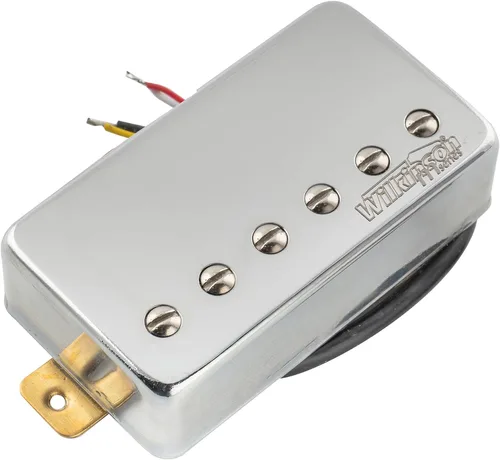Wilkinson Vintage Alnico 5 Puente Humbucker Pastilla para Guitarra Eléctrica Estilo Epiphone USA Les Paul SG, Cromo