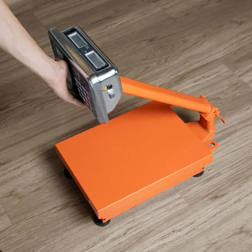 Miniatura 7 de Balanza de plataforma plegable de 220.5 lbs de capacidad.