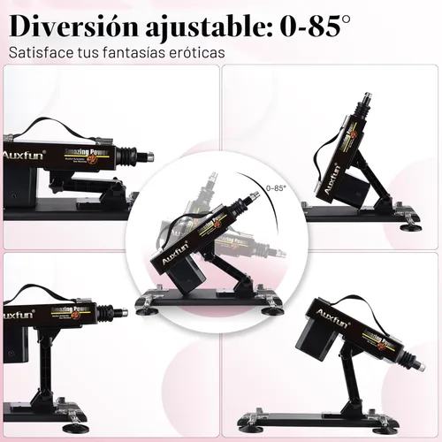 Miniatura 2 de Máquina sexual de empuje Máquina de consolador Sextoys para mujeres y hombres, máquina de sexo con conector 3XLR, máquina de amor para parejas