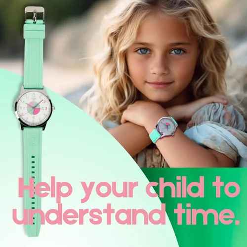 Miniatura 6 de OWLCONIC Analog Kids Watch - Girls & Boys Watches Ages 7-12 - Kids Analog Watch - Telling Time Teaching Tool - Gift Watches for Girls and Boys