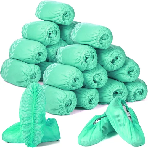 Miniatura 12 de Zhanmai - Paquete de 300 fundas desechables para botas o zapatos, antideslizantes, grandes, para cubrir zapatos o botines en interiores, protectores
