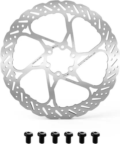 Miniatura 11 de BUCKLOS - Rotor de freno de disco MTB de 140 mm, 160 mm, 180 mm, 203 mm con 6 pernos, rotores de freno de bicicleta de acero inoxidable con Multi-c