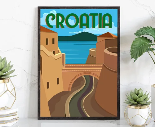 Miniatura 31 de Póster de viaje de La Habana Cuba, póster de Cuba Habana, póster de paisaje urbano y monumento de la Habana, arte de pared para el hogar, decoración