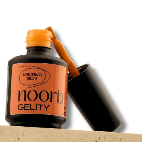 Miniatura 9 de Esmalte de gel naranja, esmalte de uñas de gel natural sin olor con pigmentos orgánicos, esmalte de uñas de gel UV en naranja