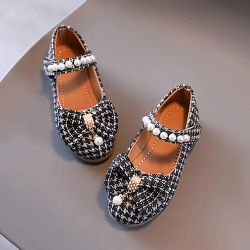 Miniatura 4 de Zapatos de princesa para niñas sandalias de flores con lazo zapatos de flores huecas sandalias de princesa con suela suave FDDMis zapatos de apoyo