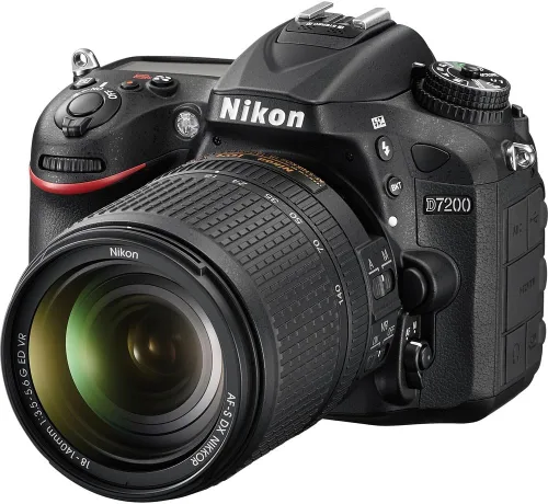 Miniatura 3 de Nikon D7200 - Cámara digital DSLR de 24.2 MP con lente VR de 0.709-5.512 in (1555) Paquete Deluxe con tarjeta SD de 64 GB + bolsa grande para cámara