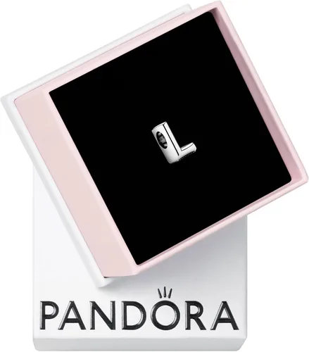 Miniatura 31 de Colgante de plata de ley 925 con letra PANDORA