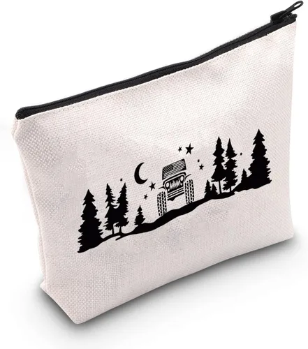 TSOTMO Bolsa con cremallera para vehículos todoterreno, 4 x 4 pulgadas, regalo para autos todoterreno, regalo para los amantes de todo terreno,