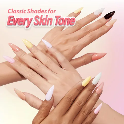 Miniatura 7 de Makartt Esmalte de uñas de gel Jelly Bright Nude de 0.5 fl oz (0.5 fl oz), sin hema, neutro, nude, efecto translúcido, efecto translúcido, remojar